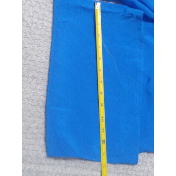 Zara Wide Leg One Arm Jumpsuit Blue Small City Party Nwt - Picture 8 of 9